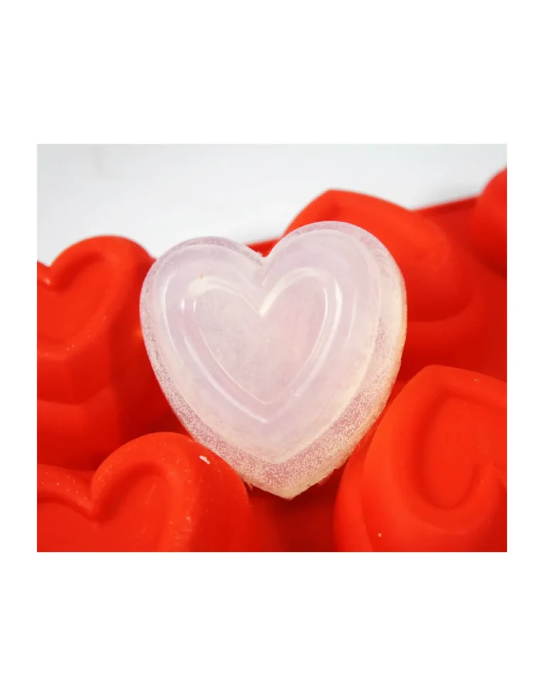 molde silicona corazon