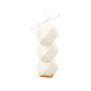 Molde silicona torre geométrica